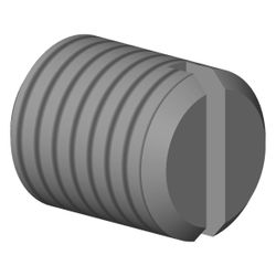 Dornbracht Gewindestift, mit Schlitz und Kegelkuppe M8x10mm, 09311103190... DORNBRACHT-09311103190 4029011142550 (Abb. 1)