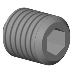 Dornbracht Befestigung Gewindestift, M4x5mm mit Innensechskant mit Ringschneide... DORNBRACHT-09311104490 4029011334993 (Abb. 1)