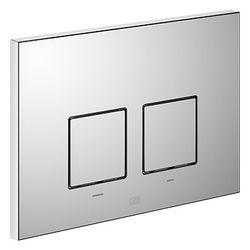 Dornbracht Betätigungsplatte eckig, für WC-Unterputz-Spülkasten Geberit, 169x24... DORNBRACHT-12665980-06 4099477195261 (Abb. 1)