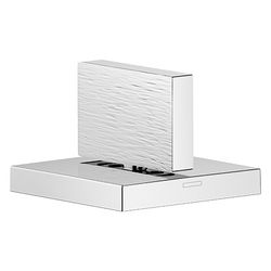 Dornbracht Seitenventil Mem, eckig, linksschließend, warm, lineare Struktur, Ro... DORNBRACHT-20005783-43 4099477488400 (Abb. 1)