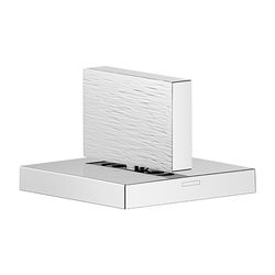 Dornbracht Seitenventil Mem, eckig, linksschließend, warm, lineare Struktur, Ro... DORNBRACHT-20005783-46 4099477019970 (Abb. 1)