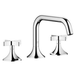 Dornbracht Waschtisch-Dreilochbatterie Vaia mit Ablaufgarnitur, 165mm, schwenkb... DORNBRACHT-20705809-43 4099477463094 (Abb. 1)