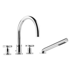 Dornbracht Wannen-Vierlochbatterie Tara für Wannenrandmontage, Ausladung 220mm,... DORNBRACHT-27512892-39 4099477347172 (Abb. 1)