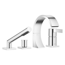 Dornbracht Wannen-Vierlochbatterie CYO für Wannenrandmontage 167mm, Bronze gebü... DORNBRACHT-27632811-42 4099477288437 (Abb. 1)