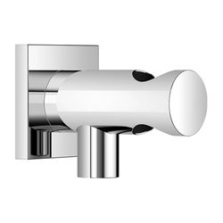 Dornbracht Wandanschlussbogen mit integriertem Brausehalter Rosette 60x60mm Ans... DORNBRACHT-28490970-93 4029011944840 (Abb. 1)