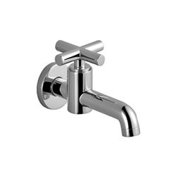 Dornbracht Wandventil Tara Kaltwasser o. Ablaufg., starr, Ausladung 140mm, max.... DORNBRACHT-30010892-43 4099477465449 (Abb. 1)