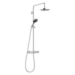 Dornbracht Showerpipe mit Brause-Thermostat und Handbrausegarnitur D 220mm 9l/m... DORNBRACHT-34467979-99 4099477408811 (Abb. 1)