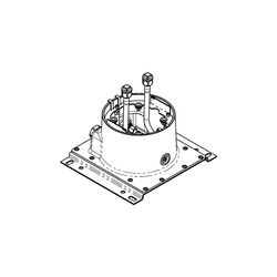 Dornbracht Unterputz-Deckeneinbaukasten mit Deckenanbindung 2x Anschluss IG 1/2"... DORNBRACHT-3504197090 4029011953903 (Abb. 1)