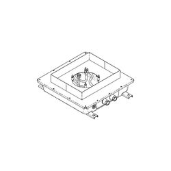 Dornbracht Unterputz-Deckeneinbaukasten für Deckeneinbau flächenbündig 310x250mm... DORNBRACHT-3504397090 4029011952036 (Abb. 1)