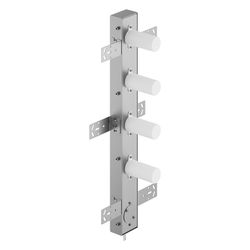 Dornbracht Unterputz-Wandeinbaukasten 4-fach, ohne Bedienelement, Einbautiefe 70... DORNBRACHT-3531197090 4099477380339 (Abb. 1)