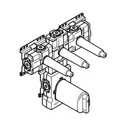 Dornbracht Unterputz-Thermostat-Modul Serienneutral 3/4" 35534970... DORNBRACHT-3553497090 4029011847943 (Abb. 1)