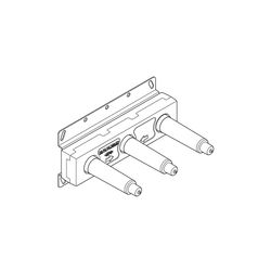 Dornbracht Unterputz-Wandbatterie Auslauf mittig 2x Anschluss IG 1/2" 1x Abgang ... DORNBRACHT-3570097090 4029011972690 (Abb. 1)