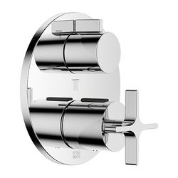 Dornbracht Unterputz-Thermostat Vaia mit Dreiwege-Mengenregulierung, Abdeckplat... DORNBRACHT-36427809-00 4029011986789 (Abb. 1)