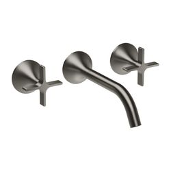 Dornbracht Waschtisch-Wandbatterie Vaia o. Ablaufg., starr, 190mm, 5,7l/min, Br... DORNBRACHT-36712809-42 4099477110479 (Abb. 1)