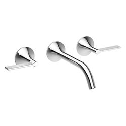 Dornbracht Waschtisch-Wandbatterie Vaia o. Ablaufg., starr, 190mm, 5,7l/min, Da... DORNBRACHT-36712819-43 4099477467429 (Abb. 1)