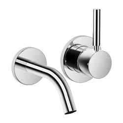 Dornbracht Waschtisch-Wand-Einhandbatterie Meta o. Ablaufg., Ausladung 125mm, s... DORNBRACHT-36867660-19 4099477004327 (Abb. 1)