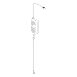 Dornbracht Netzteil für Spannungsversorgung, 12V 5A 135x130x80mm, 90100102200... DORNBRACHT-9010010220090 4029011657450 (Abb. 1)