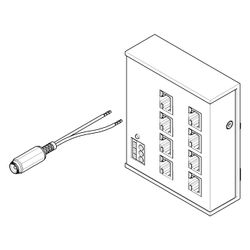 Dornbracht Steuergerät Powered Ethernet Switch 10/100, 100x85x30mm, 901001023... DORNBRACHT-9010010230090 4029011657467 (Abb. 1)