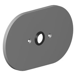 Dornbracht Abdeckung, 241x198x16mm, Platin matt, 90110205500-06... DORNBRACHT-90110205500-06 4029011696824 (Abb. 1)