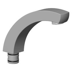 Dornbracht Auslauf Ersatzteile 90119103001 160x130x30mm platin matt... DORNBRACHT-90119103001-06 4029011662829 (Abb. 1)