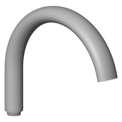 Dornbracht Auslauf, 250x205x40mm, 25,2l/min, Chrom, 90119500401-00... DORNBRACHT-90119500401-00 4029011555305 (Abb. 1)