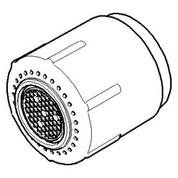 Dornbracht Einsatz für Spülbrause, 90x90x30mm, 9012010740090... DORNBRACHT-9012010740090 4029011446672 (Abb. 1)