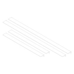Dornbracht Befestigung Montagewinkel Decke Ersatzteile 90172017100 1100x25x61... DORNBRACHT-9017201710090 4029011698736 (Abb. 1)