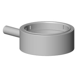 Dornbracht Halter für Glashalter mit Ring, 138x88x90mm, Chrom, 90172062002-0... DORNBRACHT-90172062002-00 4029011716423 (Abb. 1)
