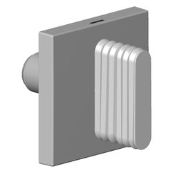 Dornbracht Griff für Wanne Hot oval Welle, 60x60x40mm, Chrom, 90207005505-00... DORNBRACHT-90207005505-00 4029011706516 (Abb. 1)