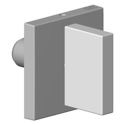 Dornbracht Griff für Seitenventil, 60x75x60mm, Platin gebürstet, 90207800204... DORNBRACHT-90207800204-06 4029011707841 (Abb. 1)