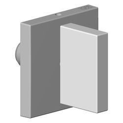 Dornbracht Griff für Unterputzventil Hot, 60x75x60mm, Messing gebürstet 23kt... DORNBRACHT-90207800207-28 4029011905414 (Abb. 1)