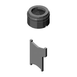 Dornbracht Luftsprudler mit Schlitz, M24x1, Chrom, 90230102605-00... DORNBRACHT-90230102605-00 4029011560637 (Abb. 1)