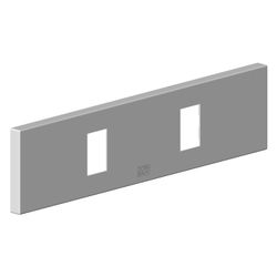 Dornbracht WaterFan Rosette, 240x60x9mm, Messing gebürstet 23kt Gold, 902799... DORNBRACHT-90279900200-28 4029011906343 (Abb. 1)