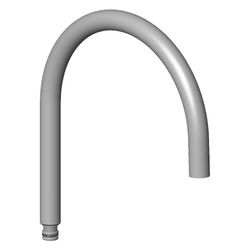 Dornbracht Auslauf, 225x244x25mm, 5,7l/min, Messing gebürstet 23kt Gold, 902... DORNBRACHT-90282204803-28 4029011906381 (Abb. 1)