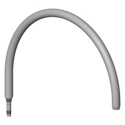 Dornbracht Rohr Ersatzteile 90282208200 925x463x25mm chrom... DORNBRACHT-90282208200-00 4029011499128 (Abb. 1)
