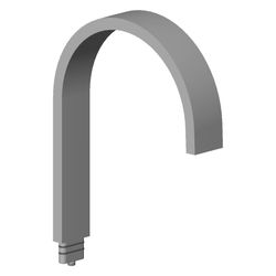 Dornbracht Auslauf Ersatzteile 90282215400 165x35x11x220mm platin... DORNBRACHT-90282215400-06 4029011495489 (Abb. 1)