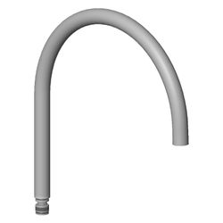 Dornbracht Auslauf, 280mm, 5,7l/min, Messing gebürstet, 90282220303-28... DORNBRACHT-90282220303-28 4029011906688 (Abb. 1)