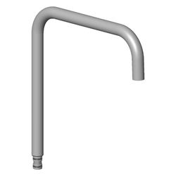 Dornbracht Auslauf eckig, 235mm, 5,7l/min, Messing gebürstet, 90282220902-28... DORNBRACHT-90282220902-28 4029011906848 (Abb. 1)