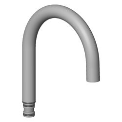 Dornbracht Auslauf, eckig, 120mm, 7l/min, Chrom, 90282221000-00... DORNBRACHT-90282221000-00 4029011560132 (Abb. 1)