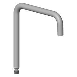 Dornbracht Auslauf eckig Ersatzteile 90282221201 240mm 8 l/min platin matt... DORNBRACHT-90282221201-06 4029011644085 (Abb. 1)