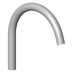 Dornbracht Auslauf für Waschtisch, 167mm, 4,54l/min, Platin gebürstet, 90282... DORNBRACHT-90282231101-06 4029011747946 (Abb. 1)