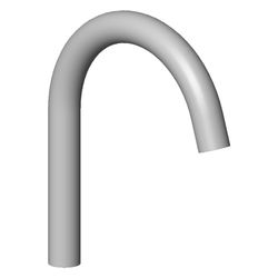 Dornbracht Auslauf für Waschtisch Stand, 120mm, 5,7l/min, Chrom, 90282232100... DORNBRACHT-90282232100-00 4029011834141 (Abb. 1)