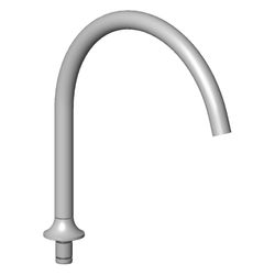 Dornbracht Auslauf für Wanne Stand, 304mm, 25,2l/min, Dark Platinum gebürste... DORNBRACHT-90282232700-99 4029011824166 (Abb. 1)