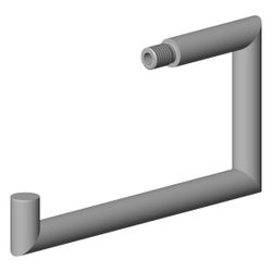 Dornbracht Halter, 150x80x13mm, Chrom, 90282262600-00... DORNBRACHT-90282262600-00 4029011426087 (Abb. 1)