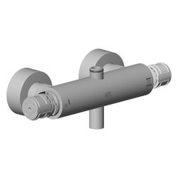 Dornbracht Anschluss für Thermostat Stand, 281x126x104mm, Weiß matt, 0417012... DORNBRACHT-04170125000-10 4029011919336 (Abb. 1)