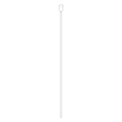 Dornbracht Zugstange, 7x410x32mm, Dark Platinum gebürstet, 04202403180-99... DORNBRACHT-04202403180-99 4029011791031 (Abb. 1)