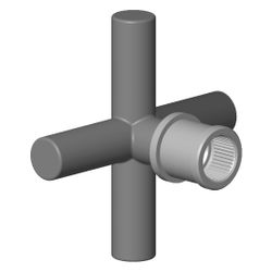 Dornbracht Griff, 70x70x43mm, Platin matt, 04208901100-06... DORNBRACHT-04208901100-06 4029011524448 (Abb. 1)