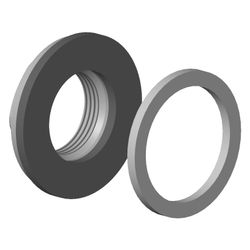 Dornbracht Befestigung mit Dichtungen, 45mm, 3/4", 0423100040590... DORNBRACHT-0423100040590 4029011547256 (Abb. 1)