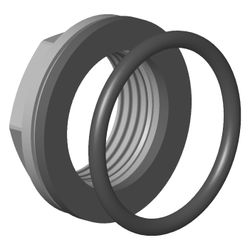 Dornbracht Befestigung mit Dichtungen, M32x1,5, 0423100090290... DORNBRACHT-0423100090290 4029011075735 (Abb. 1)