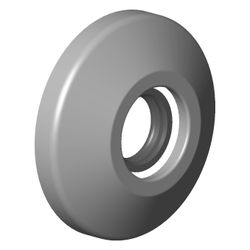 Dornbracht Rosette Ersatzteile 04270101500 80x80x19mm chrom... DORNBRACHT-04270101500-00 4029011077975 (Abb. 1)